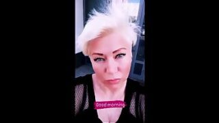 Hot mature cocksucker girl and the passionate moans of a mature whore wife from cunni .!. ))