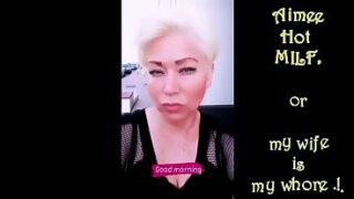 Aimee & Peter, MARRIAGE LYRICS: Orgasms of a mature bitch-wife from cunnilingus, handjob and missionary pounding .!. ))